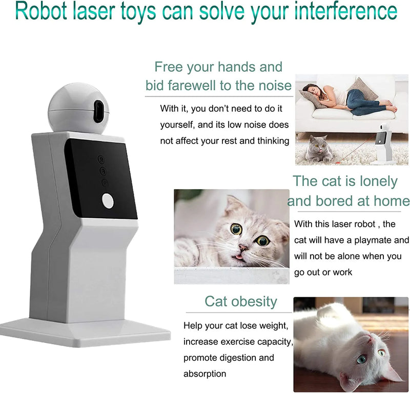 Cat Laser Toy Laser - Brinquedo para Gatinhos